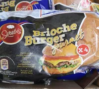 Brioche burger gourmet