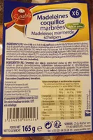 Madeleines coquilles marbrées
