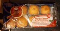 Magdalenas fourrées fraise
