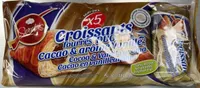 Croissants fourrés Duo Cacao/Vanille