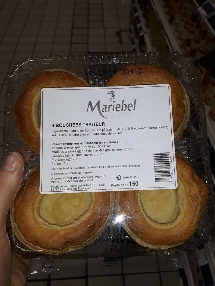 Bouchées traiteur