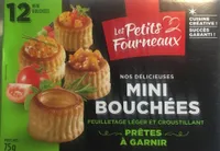 Mini-bouchées Prêtes à Garnir, La Boîte De 12 -