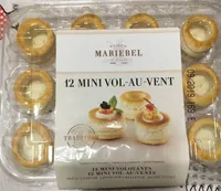 12 mini vol au vent
