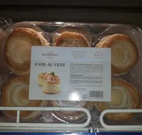 Volovanes listos para rellenar