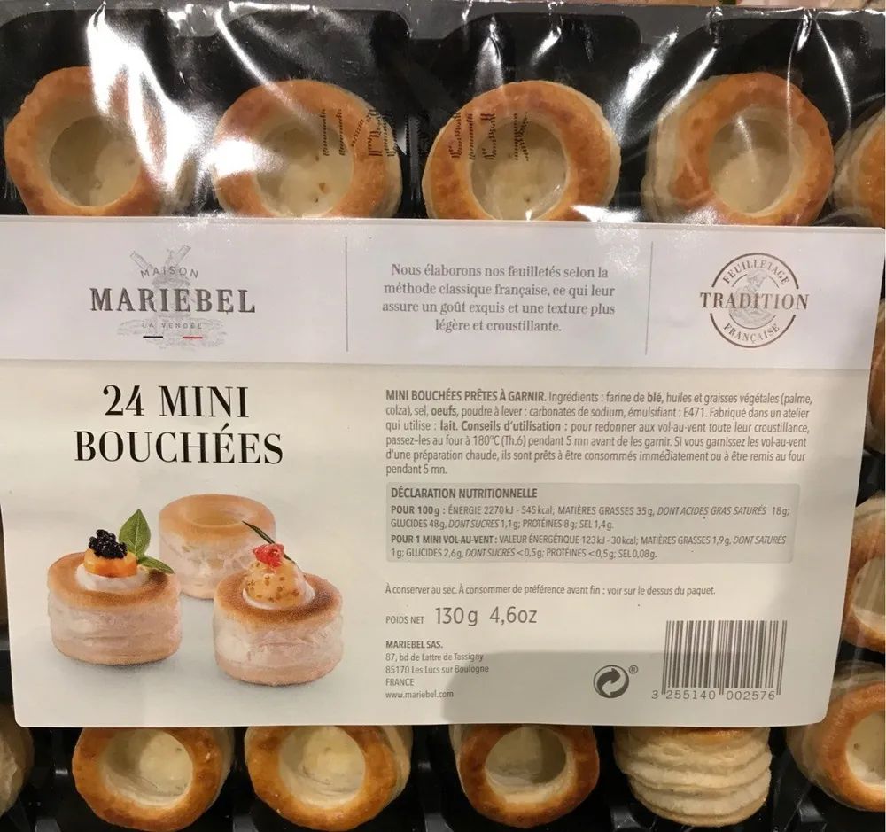 24 Mini Bouchées