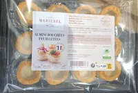 12 mini bouchées feuilletées