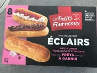 Eclairs prets a garnir
