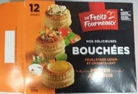 Nos délicieuses bouchées feuilletage léger et croustillant prêtes à garnir
