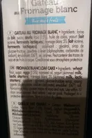 Barre Au Fromage Blanc Et Aux Oeufs Frais