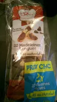 20 Madeleines Longues Marbrées au chocolat