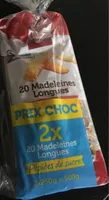 Madeleines longues aux pépites de sucre LE STER