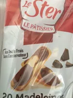 Madeleines Longues Marbrées au Chocolat Lot ×2