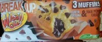 Break Up 3 Muffins Coeur coulant & Maxi pépites Chocolat