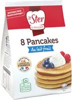 Pancakes au lait frais