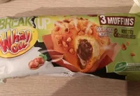 Break up muffins
