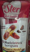 Madeleine longue marbrées chocolat