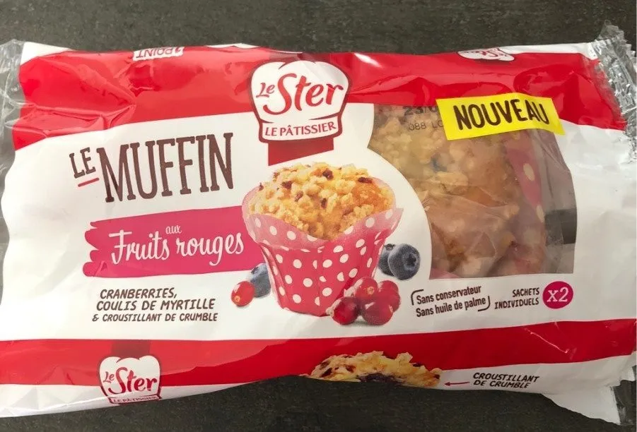Le Muffin aux Fruits rouges