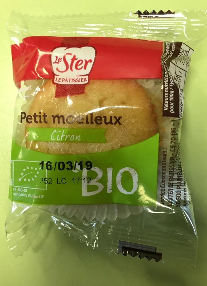 Petit moelleux citron