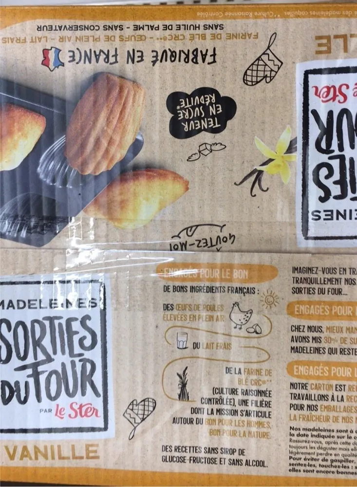 Madeleines Vanille