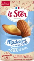 Madeleines au bon lait frais -30% DE SUCRE