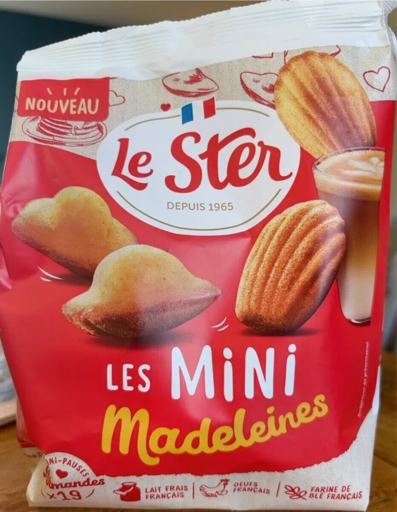 Les minis madeleines