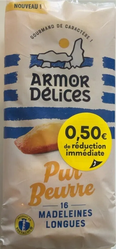 Madeleines longues pur beurre