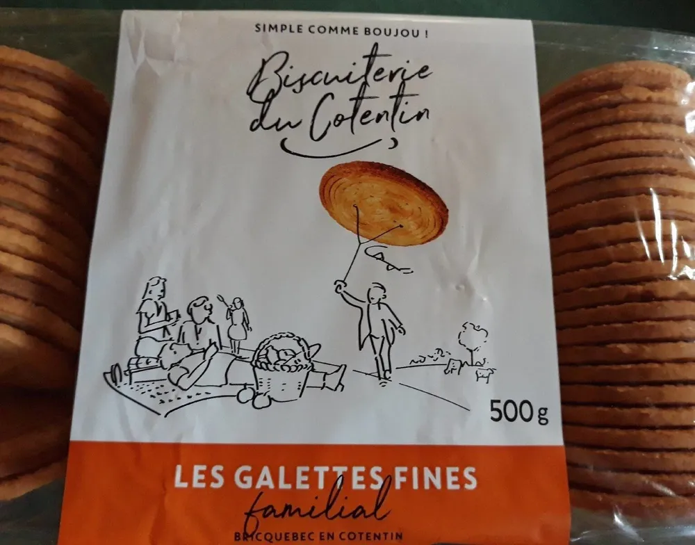 500G Galettes Fines Biscuiterie Du Cotentin