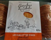 500G Galettes Fines Biscuiterie Du Cotentin