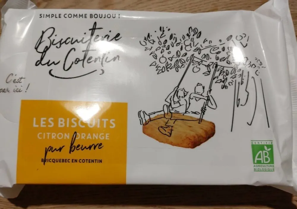 Les biscuits citron orange pur beurre