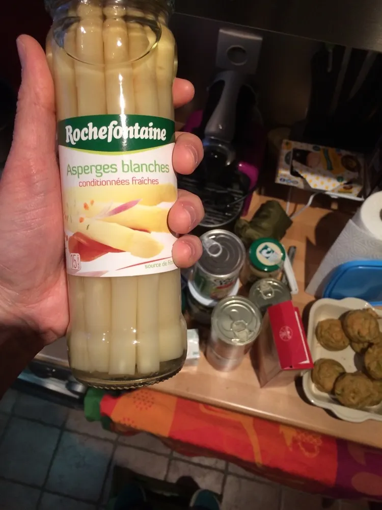 Asperges Blanches Grosses Rochefontaine 205G
