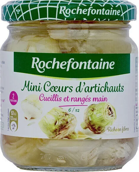 Mini coeurs d'artichauts, calibre 10/20