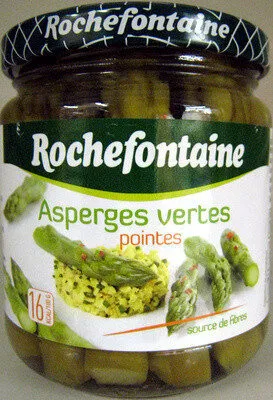 Asperges vertes pointes Rochefontaine