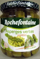 Asperges vertes pointes Rochefontaine