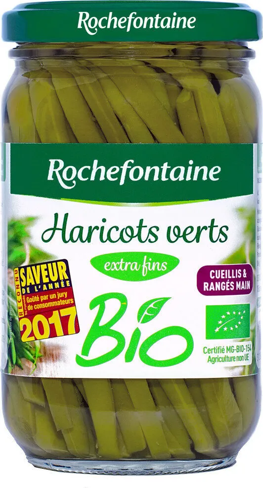 Rochefontaine haricots verts BIO 37cl