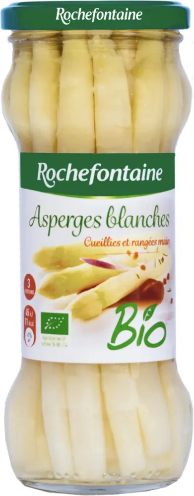 Asperges bio blanches moyennes Rochefontaine