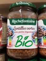 Lentilles vertes aux petits légumes BIO