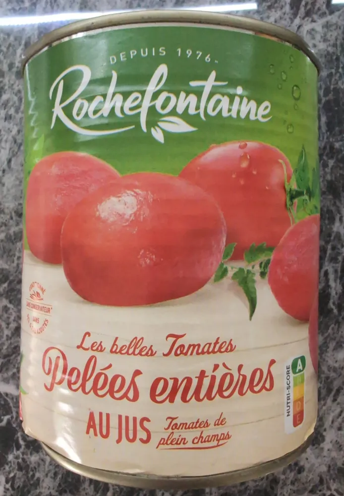 Les belles Tomates pelées entières