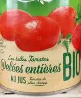 Tomates pelées entières au jus