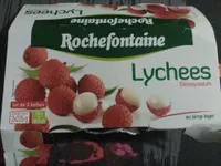 Lychees dénoyautés au sirop léger