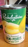 Demi poires sirop leger