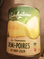 Demi-poires au sirop léger