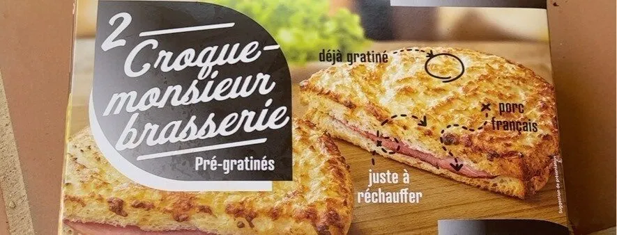 Croque monsieur brasserie