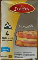 Rosti façon montagnard