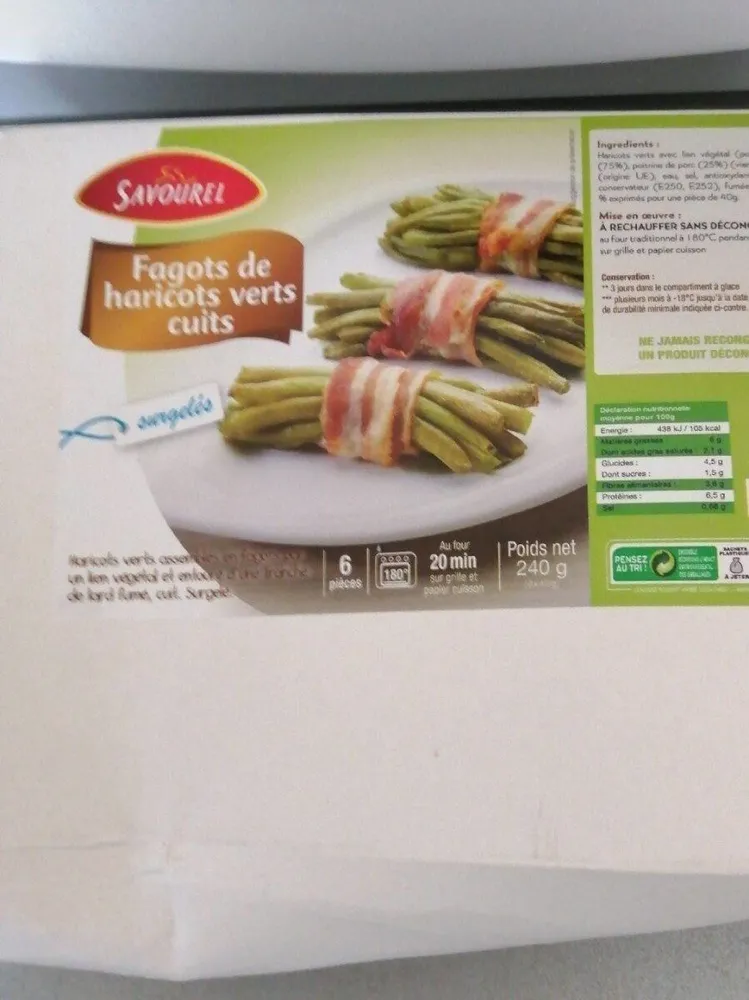 Fagot de haricots verts