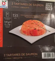 2 Tartares de saumon