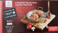 2 paupiettes de veau façon traiteur