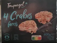 4 Crabes farcis