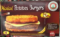 Halal Potatoes Burgers
