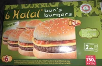 Halal Burger Surgelés x 6,