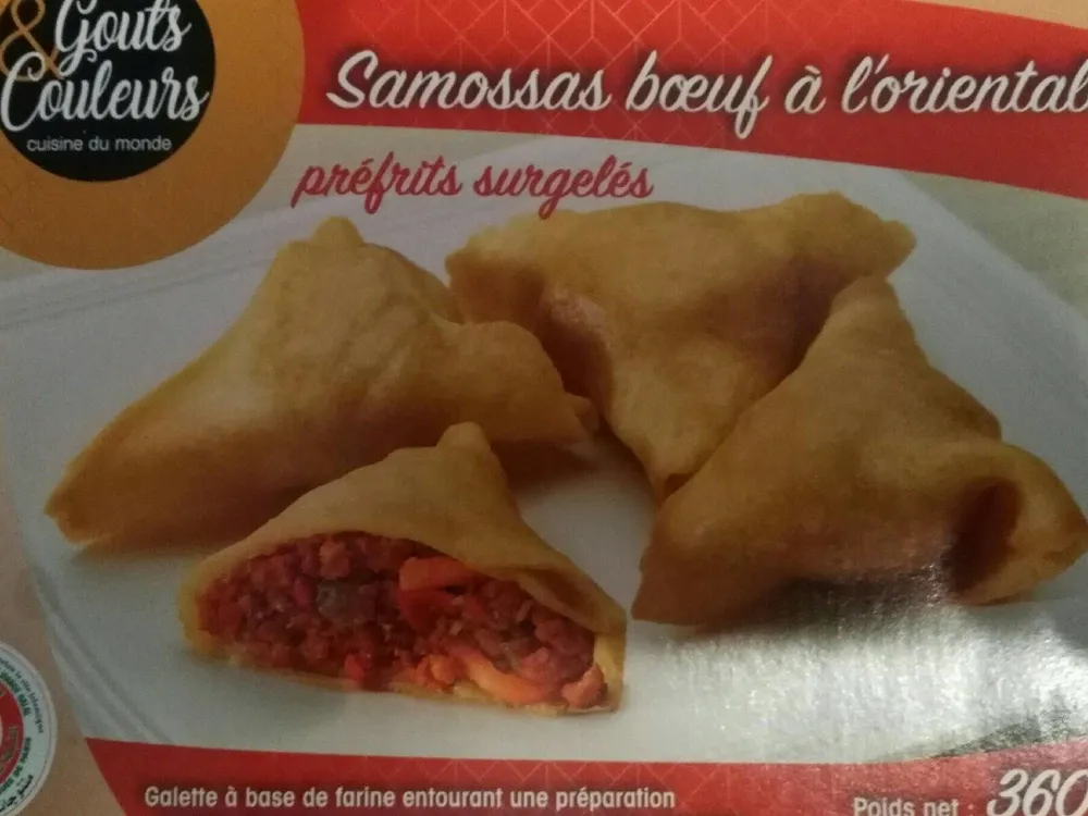 Samossas boeuf à l'oriental